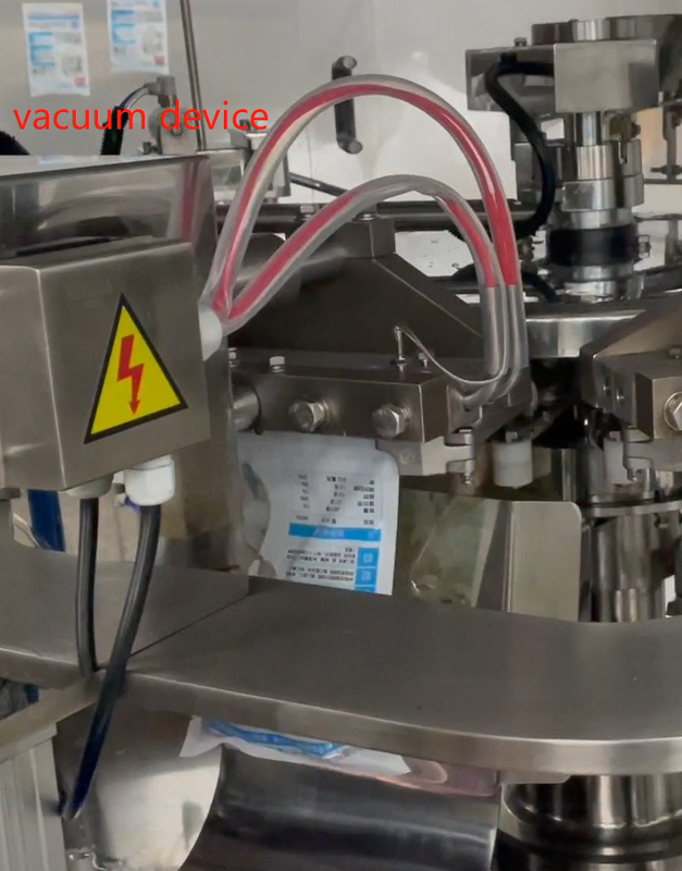Wäger-Verpackungsmaschine-eisige Garnelen-Werkstatt-verpackendes System-Ziel-Gewicht 200g~1500g SS 304