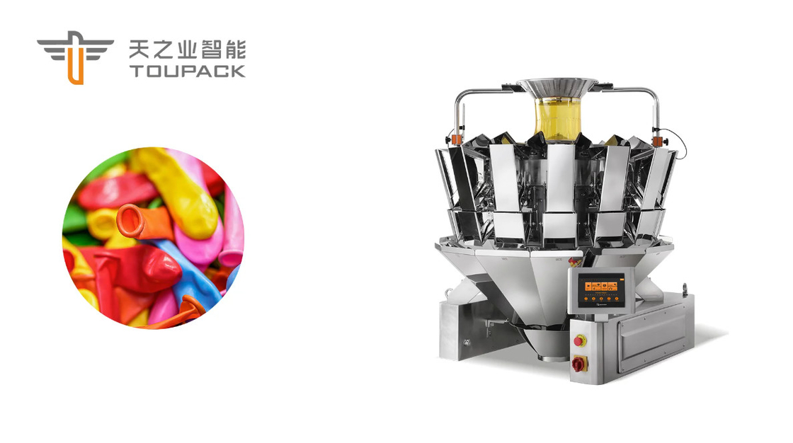 Der hohen Genauigkeits-automatische 50 Stücke 15pieces 5pieces Ballon, diemultihead-Wäger zählt Verpackmaschine wiegen