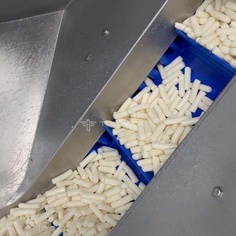 Koreanische Seitendichtungs-Vakuumverpackung der Reis-Kuchen-automatische wiegende Füllmaschine-Vertikalen-3
