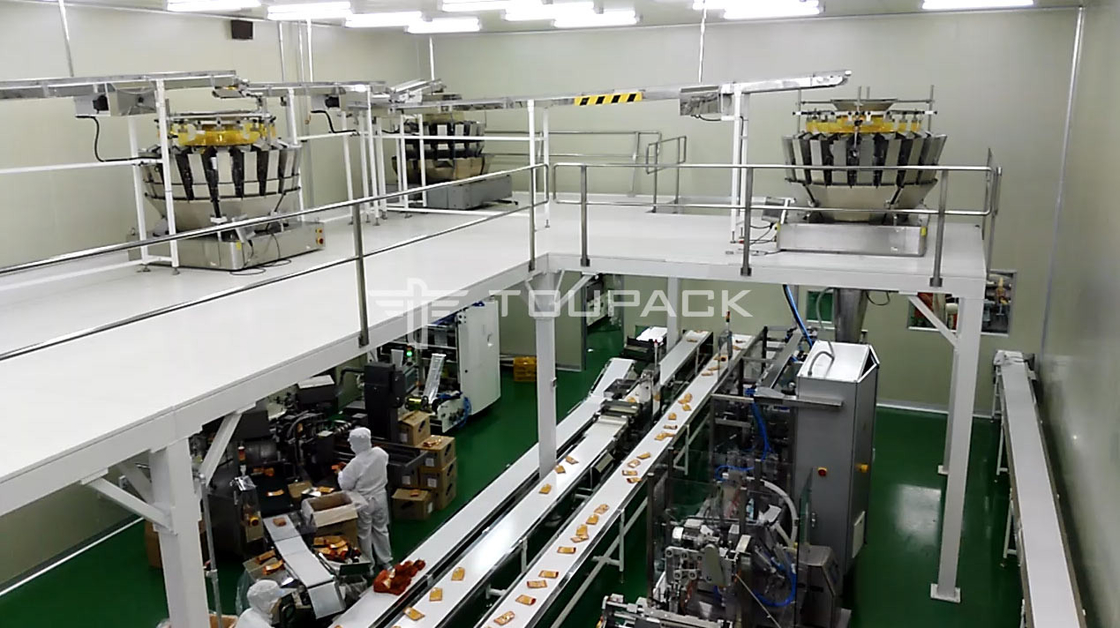 Automatische Zählungs-füllende Verpackmaschine für gummiartige Bärn-Süßigkeit Kissen-Tasche Premade Doypack