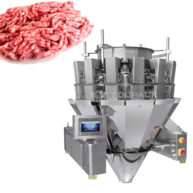 14 Kopfschraubweiser 2,0 kW 410 kg Schweinfleisch gehackt Frischfleisch Gewichtungs- und Verpackungsmaschine