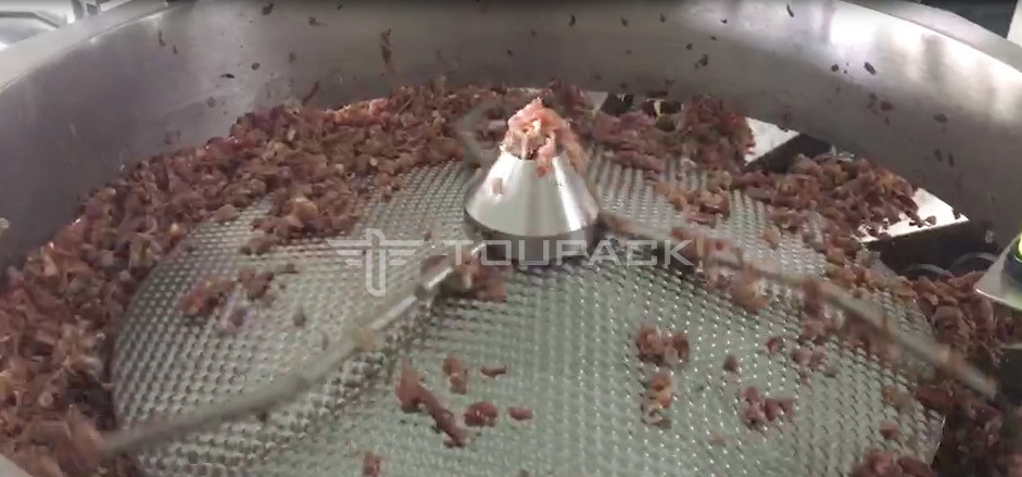 14 Kopfschraubweiser 2,0 kW 410 kg Schweinfleisch gehackt Frischfleisch Gewichtungs- und Verpackungsmaschine