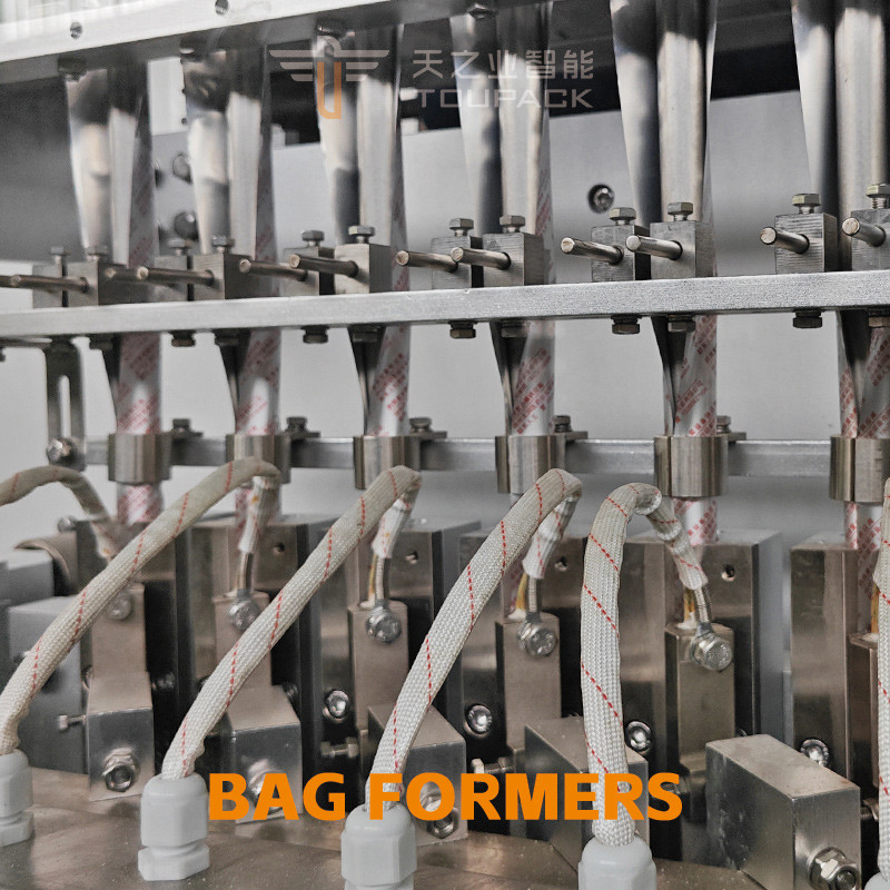 Automatische 20g 40g 80g Multilane Sportgetränke Mix Stick Pack Pulverfüllmaschine 4 Linien Pulverpackung Stick Maschine