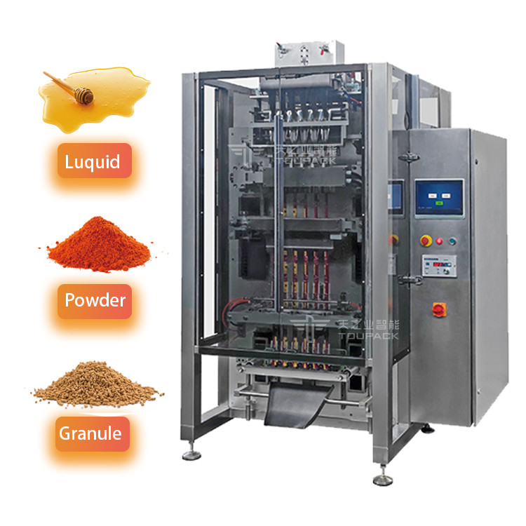 Maschine zur Verpackung von Flüssigsauce, Sportgel, Schokoladenpaste, Mayonnaise und Honigkondens