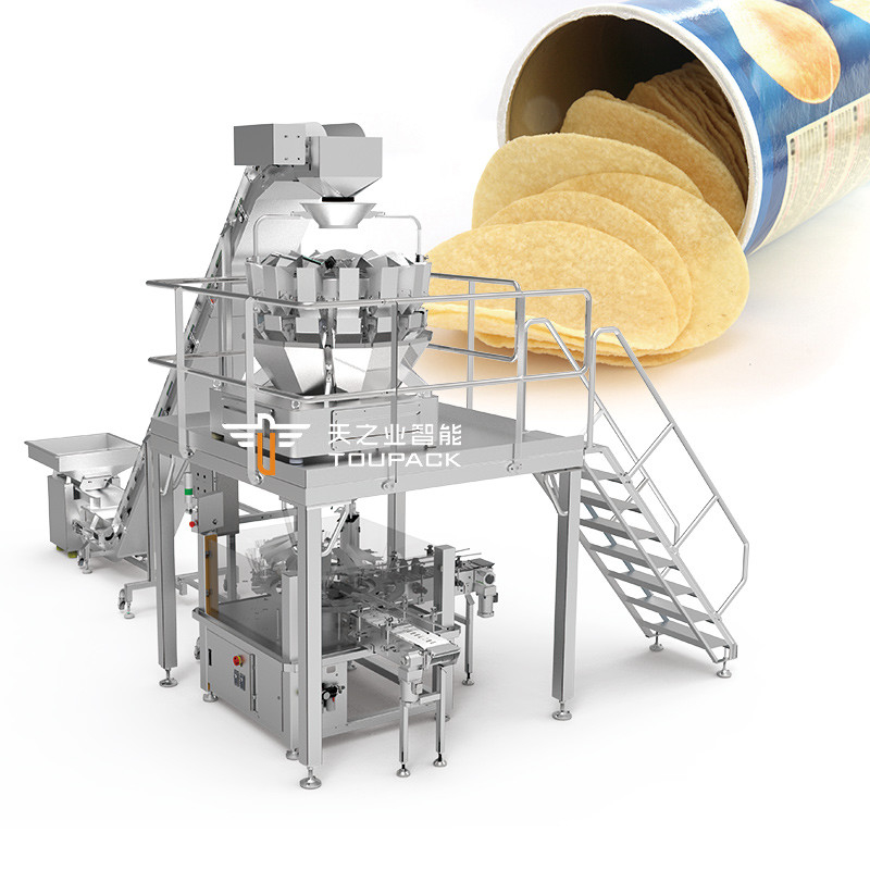 Chips Vakuum Stickstoff Metallglas Getreide Lebensmittelblechkanne Versiegelung Popcorn Plastikglas Blechein Versiegelungsmaschine