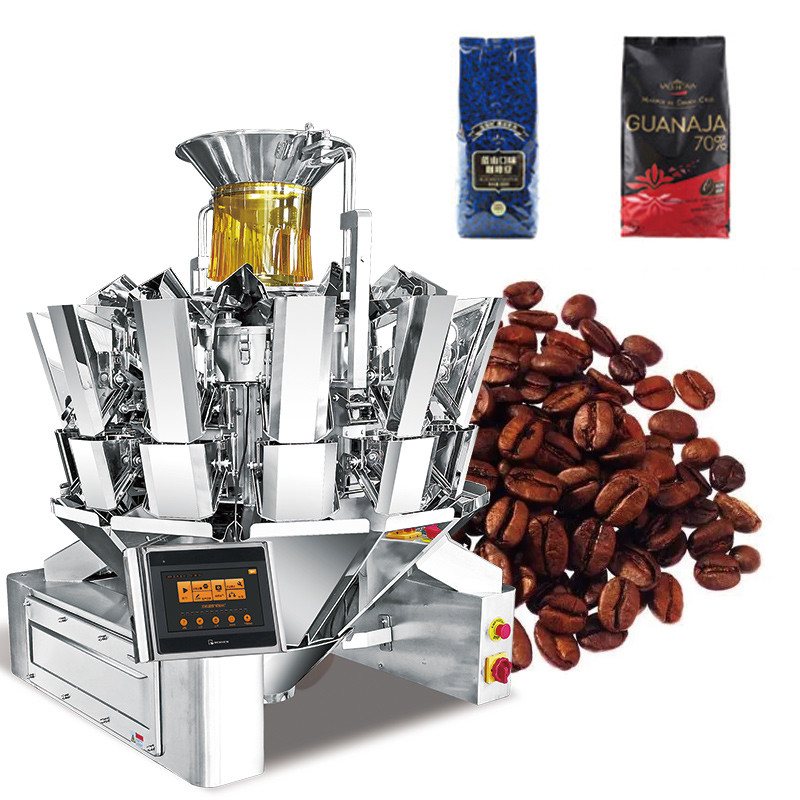Automatische Multifunktions-Granula Verpackung Doypack Füllung Kaffeebohnen Samen Tasche vorgefertigte Tasche Verpackungsmaschine