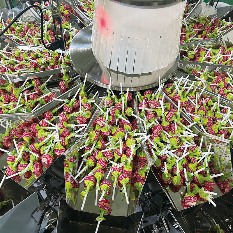 Verpackungsmaschinen für Lebensmittelindustrie Verpackungsmaschinen für Lebensmittelindustrie Funktionelle Candy Jar Verpackungsmaschine für Doypack