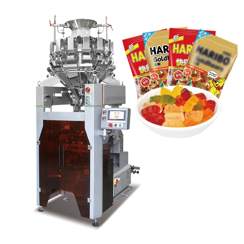 Automatische Verpackungsmaschine für Snacks Maispop kleine Kartoffelchips Snack Lebensmittel Vertikalverpackungsmaschine für Snacks