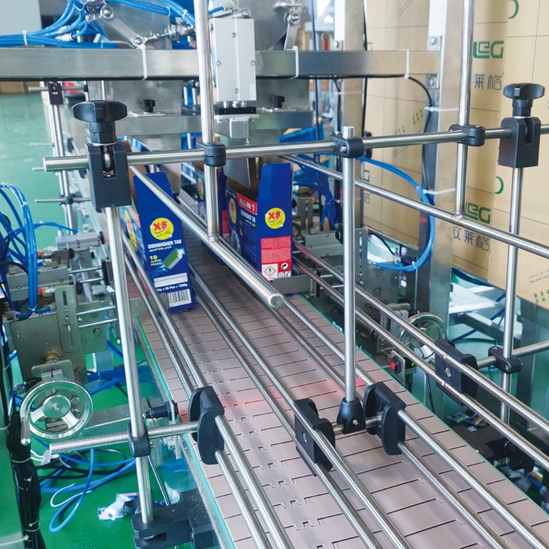 PVA Film Waschmaschine Kapsel Verpackungsmaschine Geschirrspüler Pod Verpackungsmaschine Waschmittel Pods Vollboxen Verpackung Produktionslinie