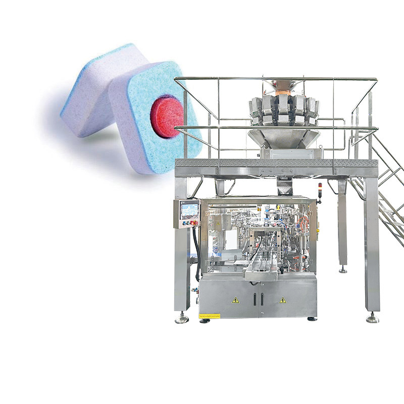 Hochgeschwindigkeits-automatische Geschirrspüler Waschmittel Tabletten Pods Tasche Verpackungsmaschine Geschirrspüler Pulver Gel Pods Tasche Verpackungsmaschine