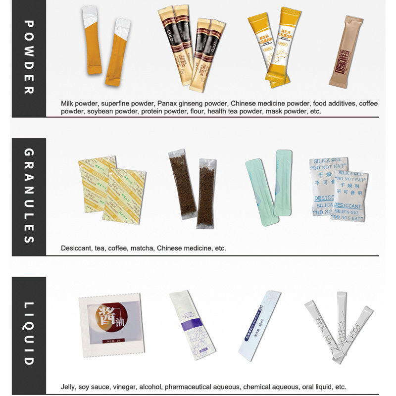 Vollautomatische Vffs Ketchup-Verpackungs- und Abfüllmaschine, Mehrspurige vertikale 4-Seiten-Siegel-Beutel-Tomatensaucen-Verpackungsmaschine