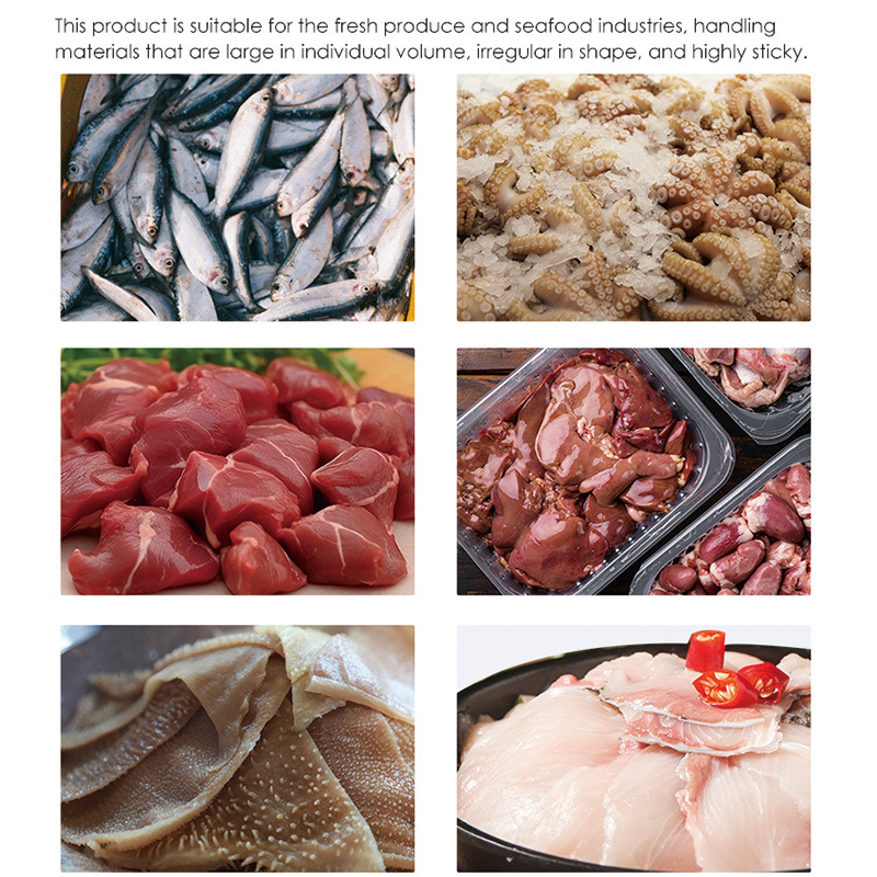 Doypack Auto Fill Seal Pouch Bag Packaging Machine Cuttlefish Seafood Flip Multi Head Scale Premade Bag Packing Machine