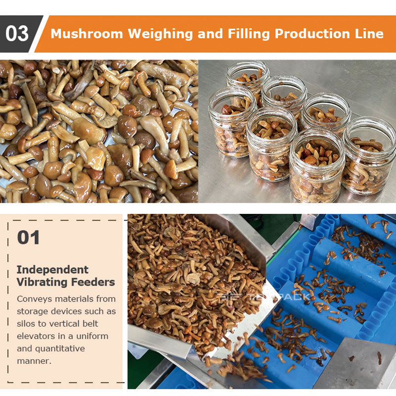 Frischfleisch-Fleischpasteten-Schalenverpackungsmaschine, Mehrkopfwaage, Tintenfisch, Garnelen, Muscheln, Abalone, Reißverschlussbeutel, automatische Verpackungsmaschine