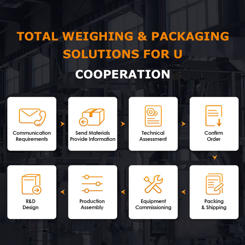 High Accuracy Pet Food Weighing Packing Machine For Mixed Ingredients Dog Food Production Line