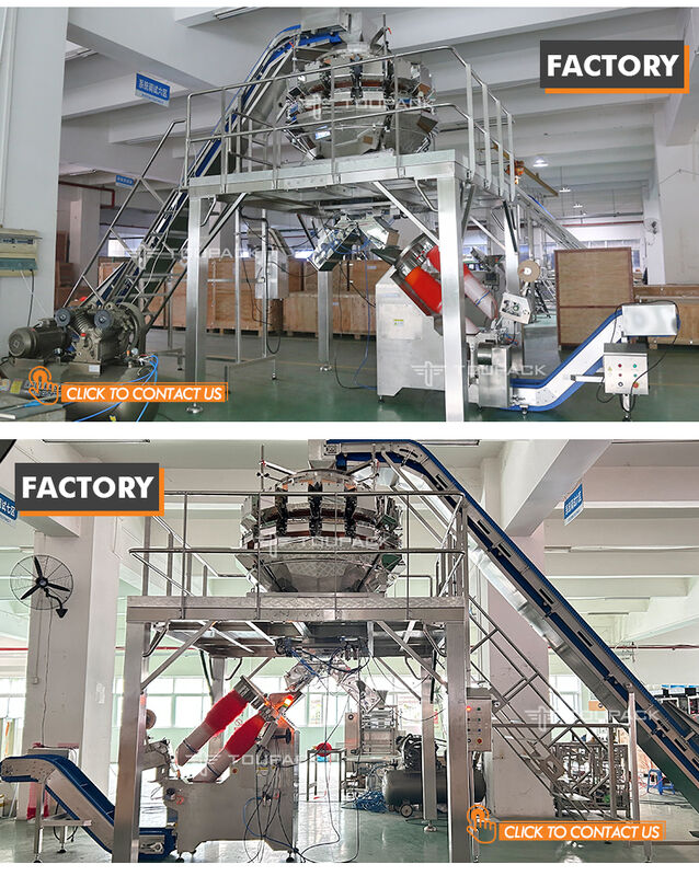 Automatische Maschenbeutelverpackungsmaschine mit 15-30 Beuteln/Min Geschwindigkeit und 0,45~5Kg Kapazität für Kartoffelzwiebeln