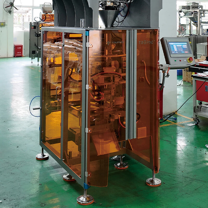 Hochgeschwindigkeits-Vertikalschlauchbeutelmaschine mit Mehrkopfwaage (80–200 Beutel/Min.)