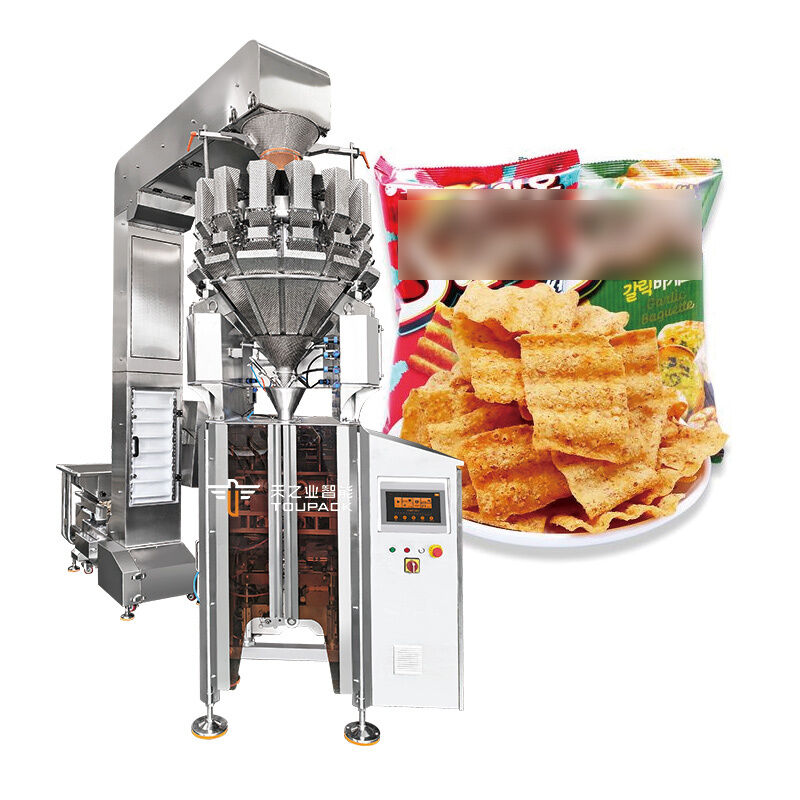 TOUPACK Hochgeschwindigkeitsvertikalverpackungsmaschine mit 14 Kopfen Mehrkopfmaschine mit einem Gewicht von bis zu 200 Beuteln/Min