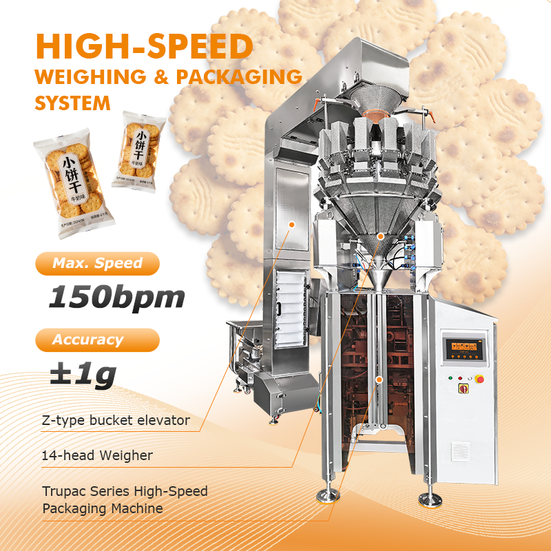Automatic Vertical Form Fill Seal Machine for 200g-1000g Food Packaging with High Efficiency