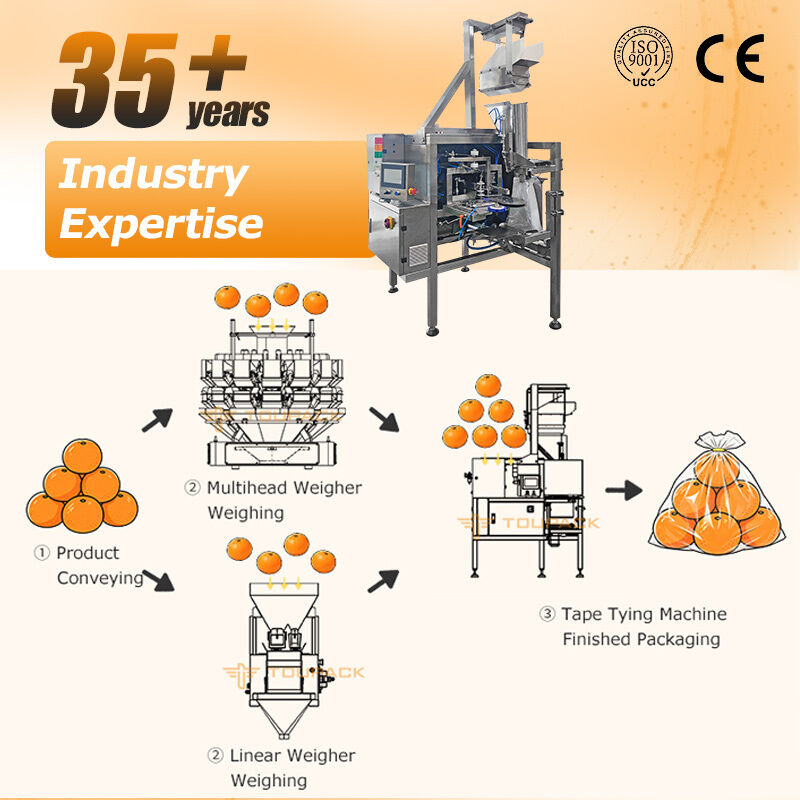 Professionelle automatische Beutelverschließmaschine für die Verpackung von Obst, Gemüse und Agrarprodukten mit stabiler Leistung