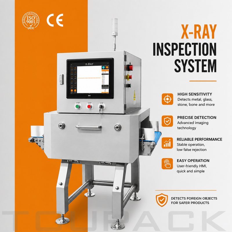 Lebensmittel-Röntgeninspektionsmaschine zur Fremdkörpererkennung | TOUPACK TTX-Serie