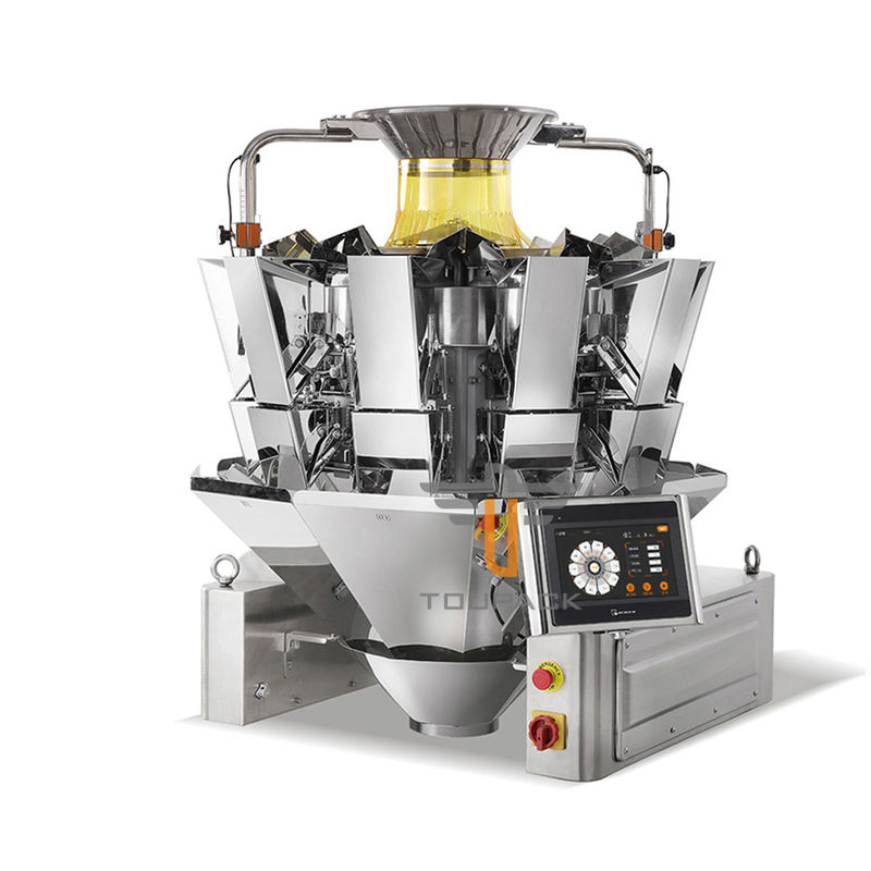 Snack-Food-Verpackmaschine-Förderer-Verpackungsmaschine 0.8L 80WPM für Stand-oben Beutel