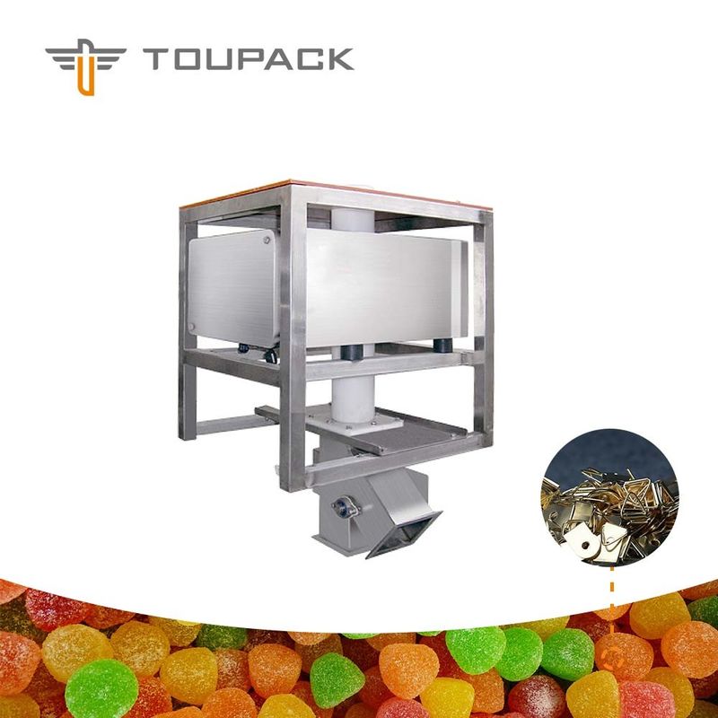 Metalldetektor-Maschine des Schwerkraft-freien Falls 75mm des Rohr-3 Ton/H für trockenes Pulver