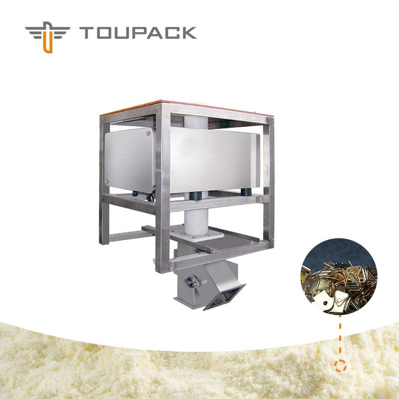 Metalldetektor-Maschine des Schwerkraft-freien Falls 75mm des Rohr-3 Ton/H für trockenes Pulver