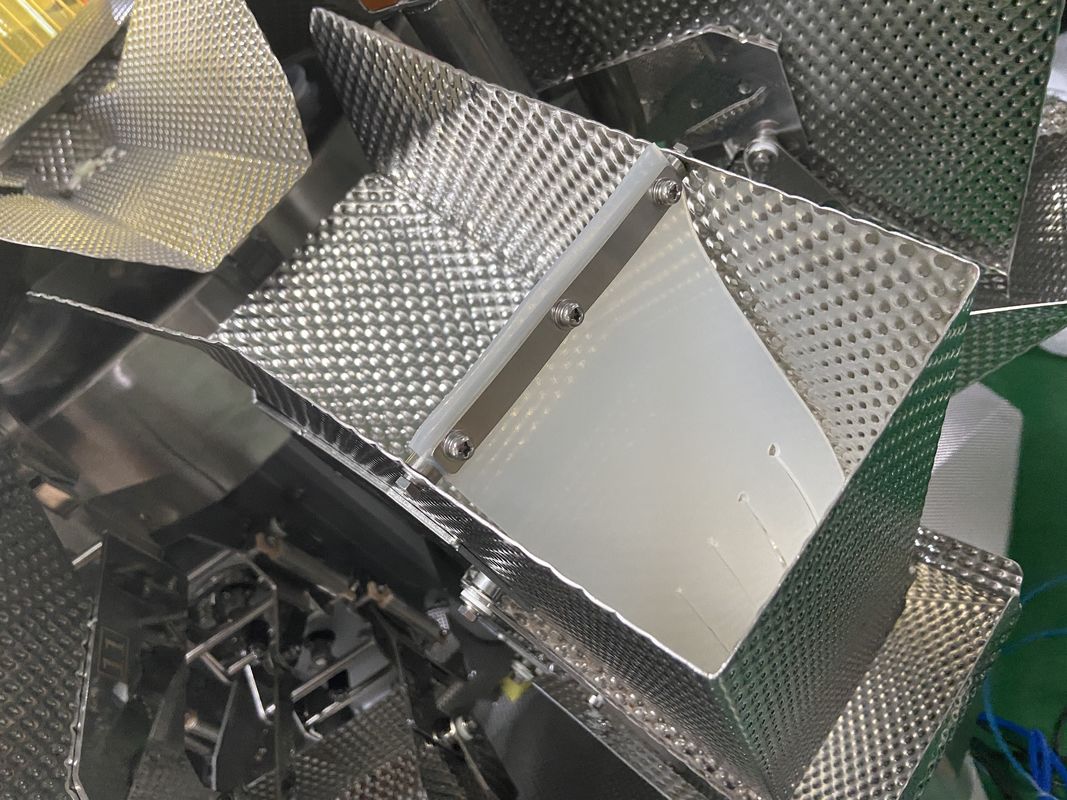 14 Trichter Multihead-Wäger-Verpackungsmaschine 0.8L 1.6L 2.5L für zerbrechliche Früchte