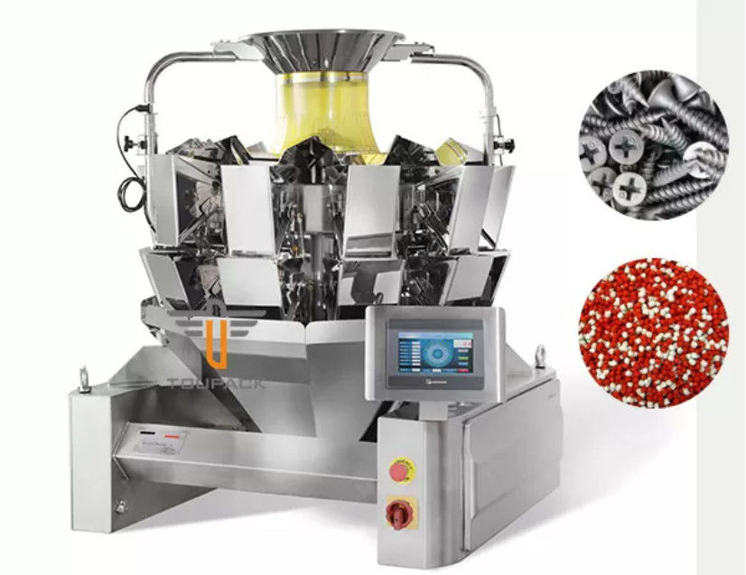 SS304 2.5L Körnchen Köpfe Multihead-Wäger-10 für Eisen-Produkt