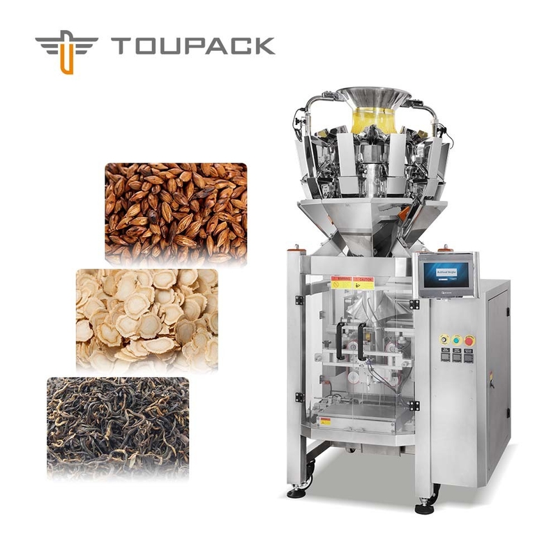 wiegende Köpfe 1.6L 10 und Verpackungsmaschine ganz in einem geteilten Kontrolleur For Food Industry