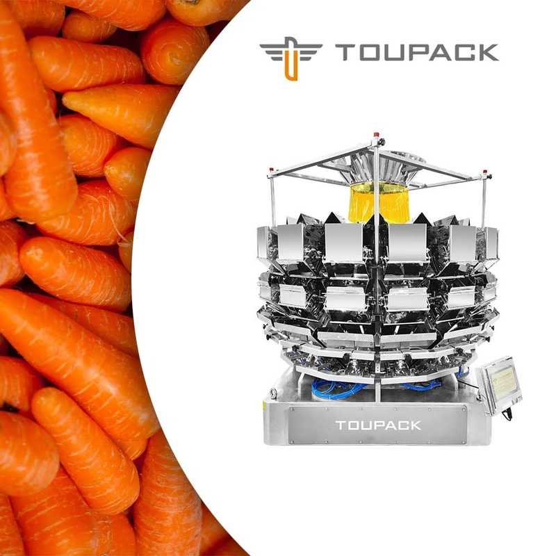 SUS 304 Multihead-Kombinations-Waage für Massenprodukte