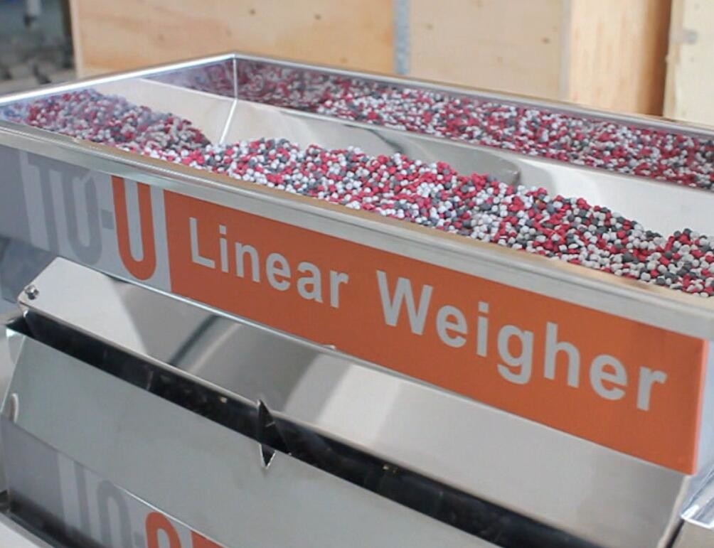Verpackungsmaschine 80 P/M 0.8KW 200g 4 Haupt-lineare Wäger-0.5L