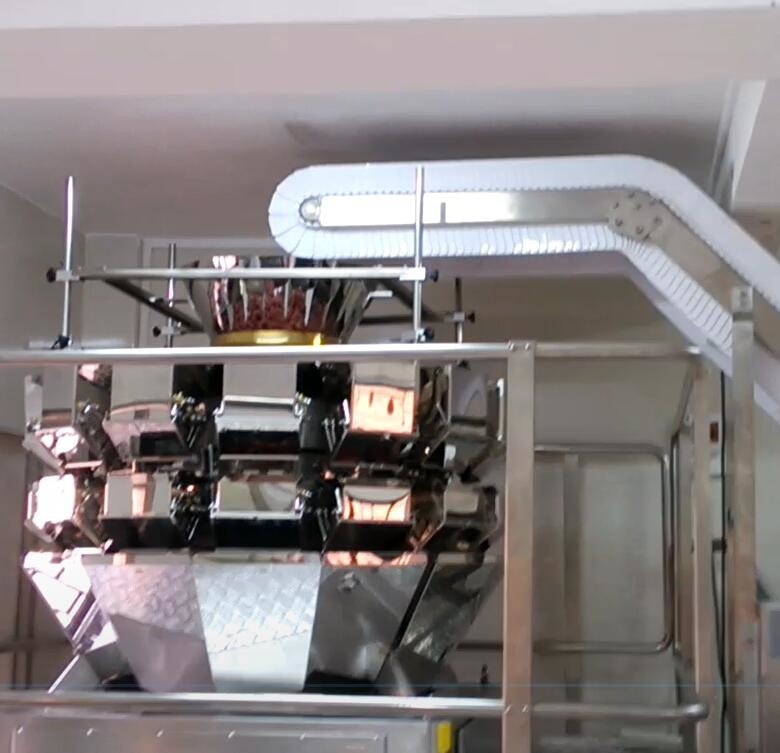 Trichter 5000g Multihead-Wäger-Verpackungsmaschine für Nahrungsmittelfabrik-Industrie 60 BPM-Zucker