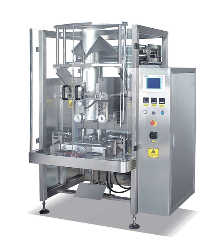 Wiegende Selbstfüllung und versiegelnde Maschine 2.2KW VFFS für Imbiss-Nahrungsmittelkissen-Aufbauschung