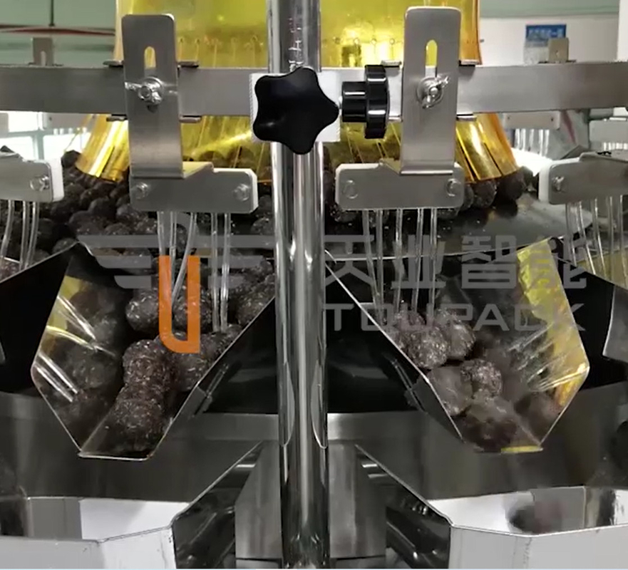 Wäger-Verpackungsmaschine 1.5K 28 Heppers 2.5L Multihead für Schalen-Schokolade