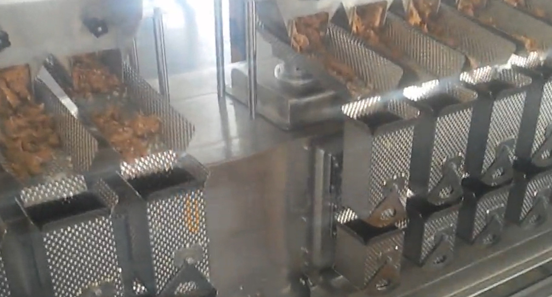 MCU-Steuermulti Hauptwäger für das gekochte Fleisch, das Tasche/Minute des Schnellimbiss-50 füllt