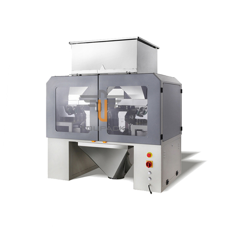 Automatisches Vierköpfiges Lineargewicht SUS304 35BMP Für das Gewicht von 1000 g Produkt