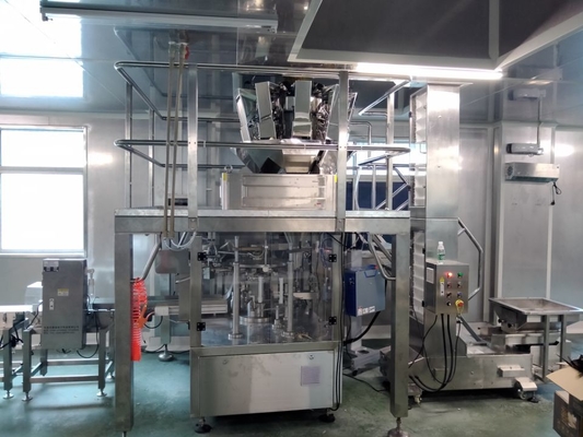 Edelstahl-industrielle Gebrauch Multihead-Wäger-Kombinations-Waage M14L1.6