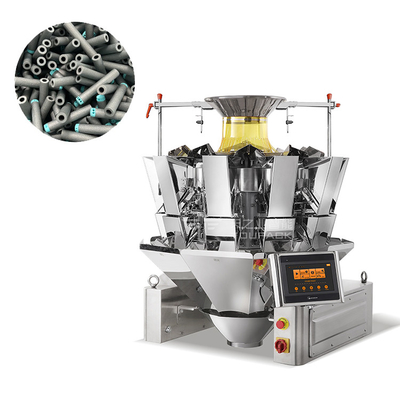 Automatische Verpackungsmaschine für Kunststoffe und Hardware mit 14 10 Kopf-Mehrkopf-Wagen