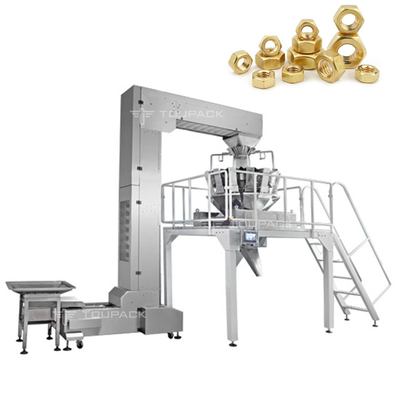 Automatische Verpackungsmaschine aus Edelstahl 304 Vibration Bowl Hex Nut Screw Füllmaschine