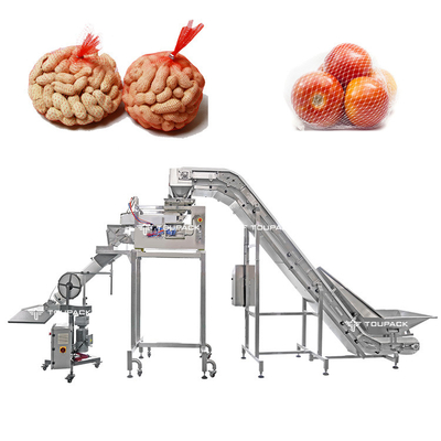 Semi-Auto Hand Manuell Knoblauch Zwiebeln Kartoffelnetz Tasche Verpackung Obst Gemüse Schneiden Clipper Verpackungsmaschine