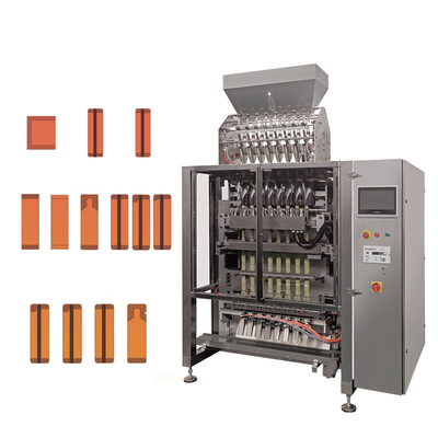 Automatische Multilane 4-seitige Dichtung Sachet Proteinpulver Verpackung Füllmaschine Tasche Kollagenpulvermaschine