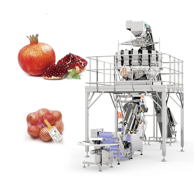 Zitrone Knoblauch Zwiebel Kartoffel Ananas Mesh Net Bags Verpackungsmaschine Netze Schneidemaschine