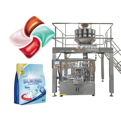 Automatische Geschirrspülmaschine Waschmittel Tabletten Vertikalkartonmaschine Box Verpackungsmaschine