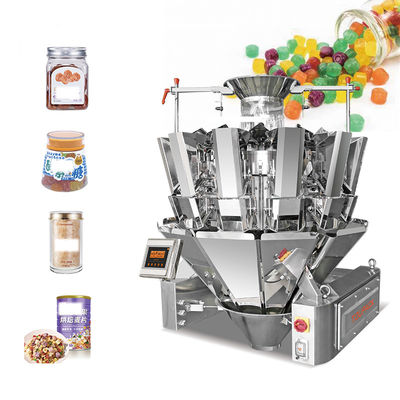 Automatische Verpackungsmaschine für Süßigkeiten, Kekse, Garnelen-Chips und Puffgebäck in Beuteln aus Kunststofffolie