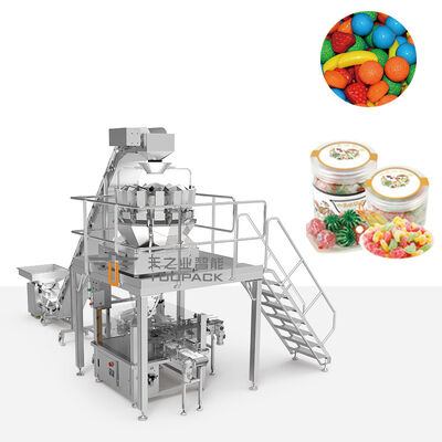 Automatische Verpackungsmaschine für Dosenverpackungen Vakuum- und Stickstoffgasspülmaschine für Zylinderverpackungen