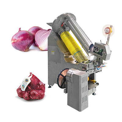 Automatisches 0,5-5-kg-Netzbeutel-Verpackungssystem mit Clip und Etikettierung