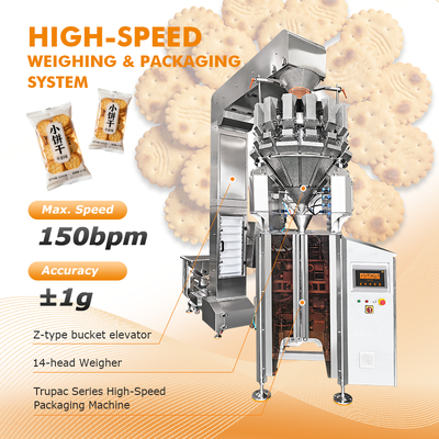 Automatic Vertical Form Fill Seal Machine for 200g-1000g Food Packaging with High Efficiency