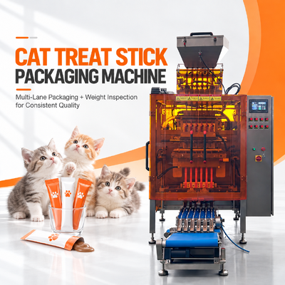 Multi-Lane Pet Treat Packaging Machine | Weighing & Inspection