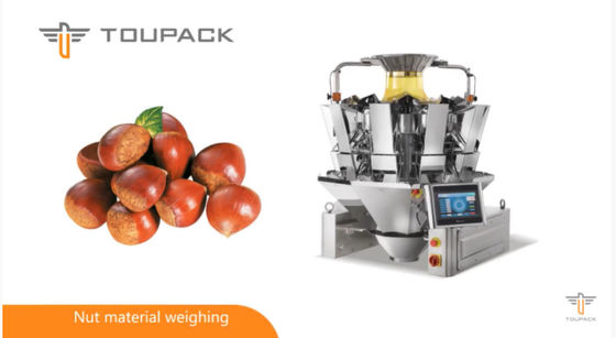 Der PLC-Rechnersteuerungs-80WPM 2.5L Köpfe Nuss-Verpackungsmaschine-14